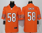 Nike Bears 58 Roquan Smith Orange Vapor Untouchable Limited Jersey,baseball caps,new era cap wholesale,wholesale hats